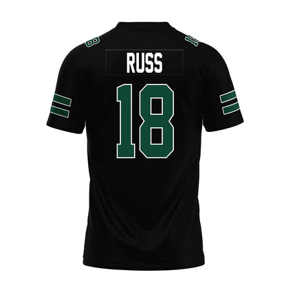 Ohio - NCAA Football : Bailey Russ - Black Premium Football Jersey