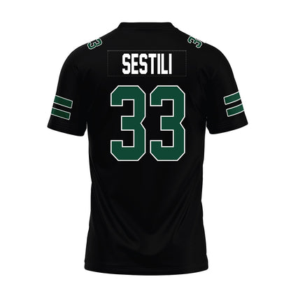 Ohio - NCAA Football : Brady Sestili - Black Premium Football Jersey