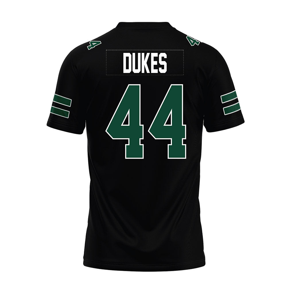 Ohio - NCAA Football : Nehemiah Dukes - Black Premium Football Jersey-1