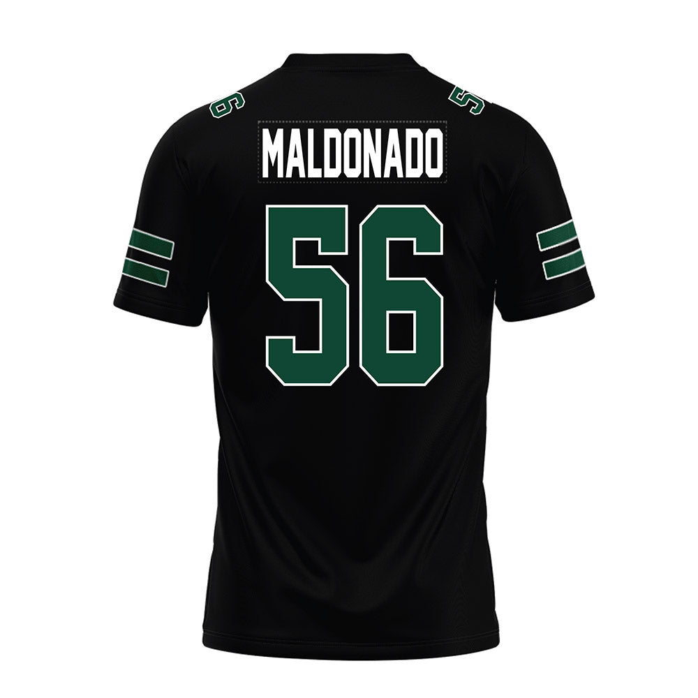 Ohio - NCAA Football : Benjamin Maldonado - Black Premium Football Jersey-1