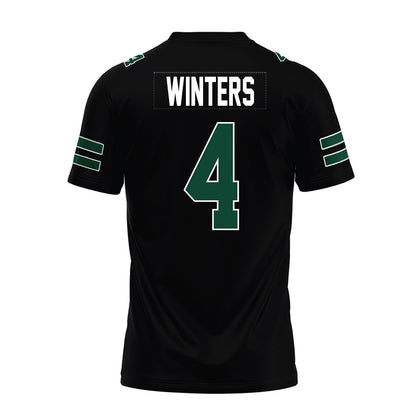 Ohio - NCAA Football : Jacob Winters - Black Premium Football Jersey