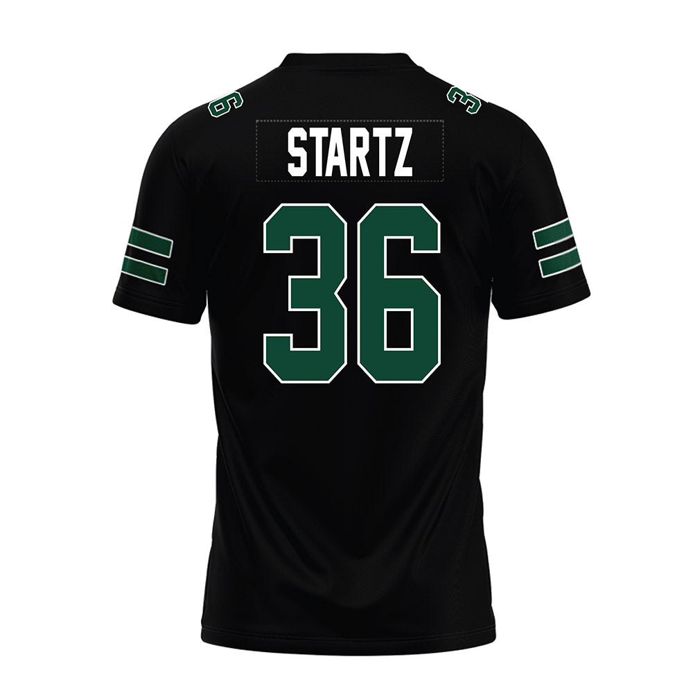 Ohio - NCAA Football : Parker Startz - Black Premium Football Jersey