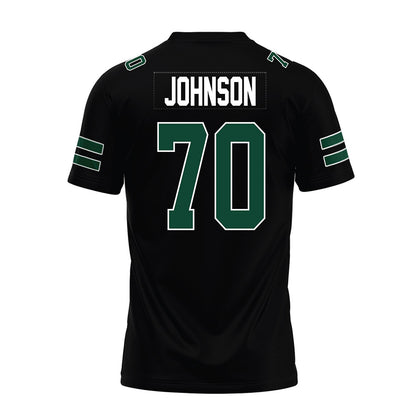 Ohio - NCAA Football : JJ Johnson - Black Premium Football Jersey-1