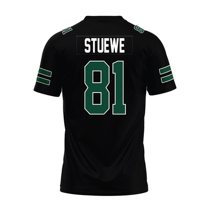 Ohio - NCAA Football : Matthew Stuewe - Black Premium Football Jersey