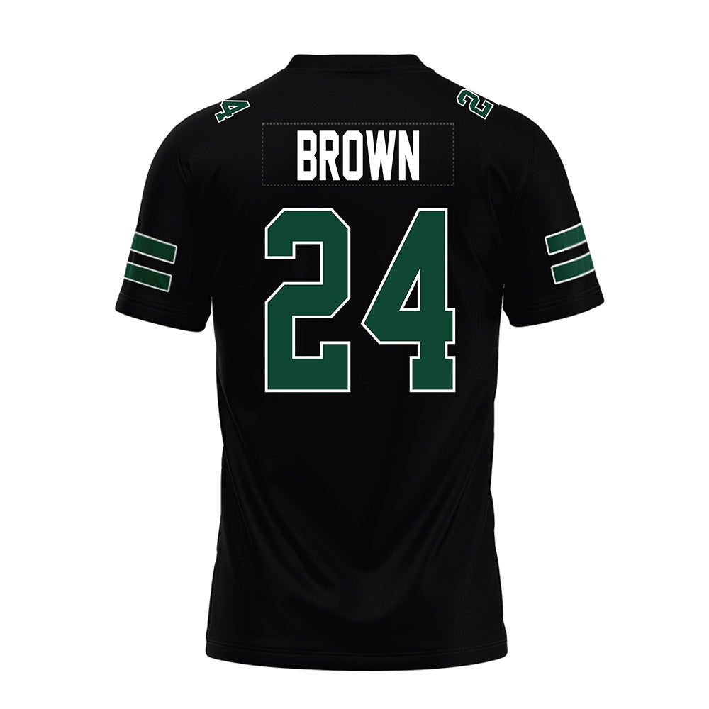 Ohio - NCAA Football : Irving Brown - Black Premium Football Jersey-1