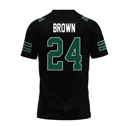 Ohio - NCAA Football : Irving Brown - Black Premium Football Jersey-1