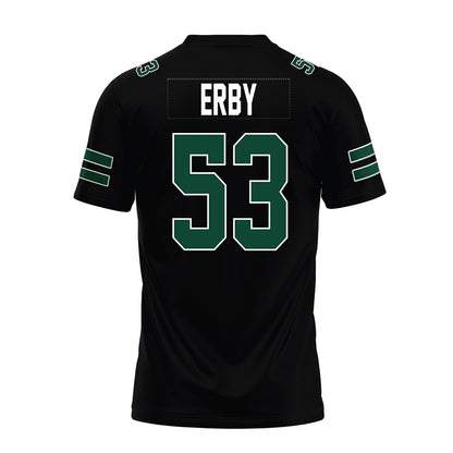 Ohio - NCAA Football : Andrew Erby - Black Premium Football Jersey