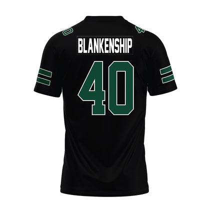 Ohio - NCAA Football : Beau Blankenship - Black Premium Football Jersey