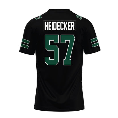 Ohio - NCAA Football : Carson Heidecker - Black Premium Football Jersey