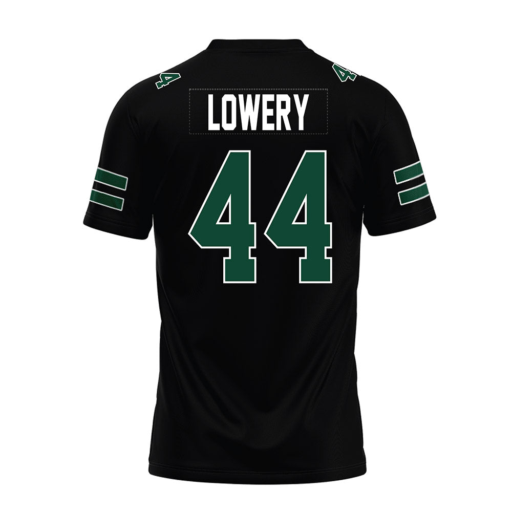 Ohio - NCAA Football : Aiden Lowery - Black Premium Football Jersey-1
