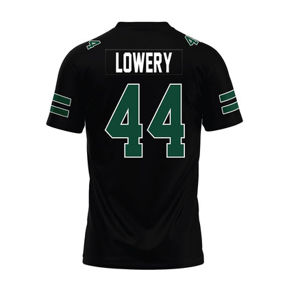 Ohio - NCAA Football : Aiden Lowery - Black Premium Football Jersey-1