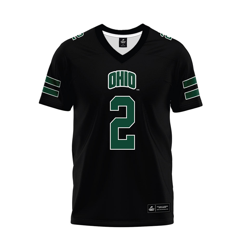 Ohio - NCAA Football : DJ Walker - Black Premium Football Jersey-0
