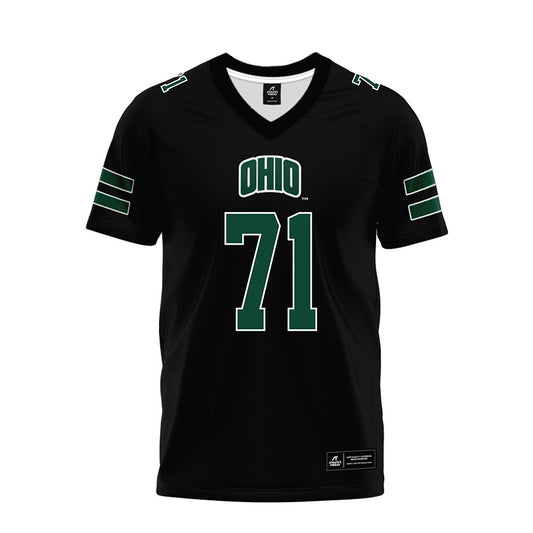 Ohio - NCAA Football : Cassius Hulbert - Black Premium Football Jersey-0