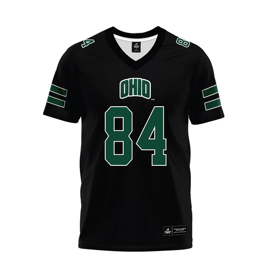 Ohio - NCAA Football : AJ Miller - Black Premium Football Jersey-0