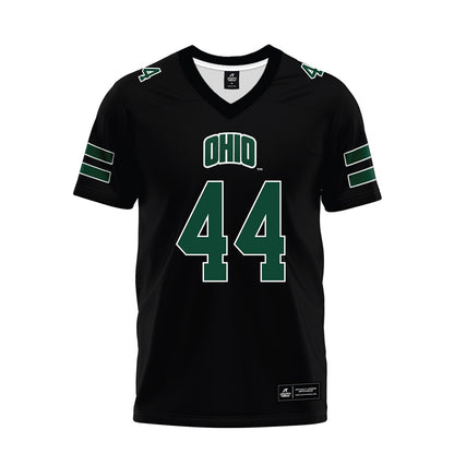 Ohio - NCAA Football : Nehemiah Dukes - Black Premium Football Jersey-0