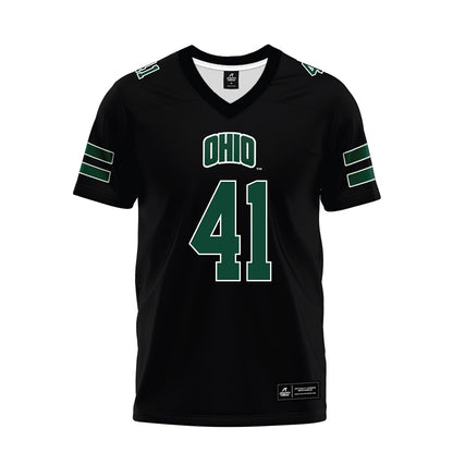 Ohio - NCAA Football : Keishaun Calhoun - Black Premium Football Jersey-0