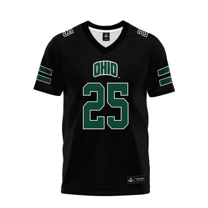 Ohio - NCAA Football : Michael Molnar - Black Premium Football Jersey