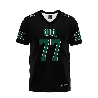 Ohio - NCAA Football : Ibrahim Kebe - Black Premium Football Jersey-0