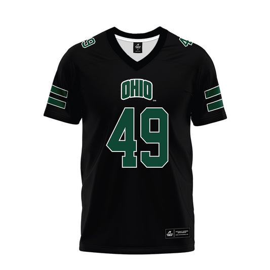 Ohio - NCAA Football : Xavier Williams - Black Premium Football Jersey