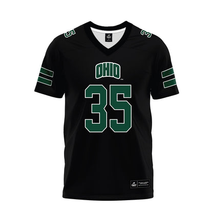 Ohio - NCAA Football : Shay Taylor - Black Premium Football Jersey