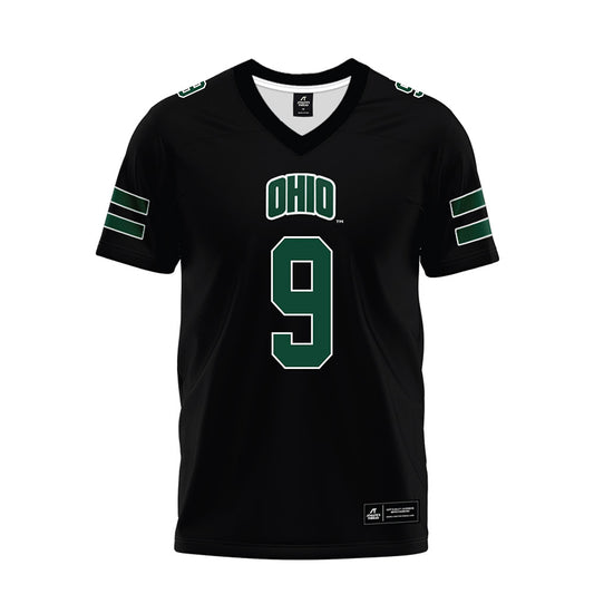Ohio - NCAA Football : Michael Mack II - Black Premium Football Jersey-0