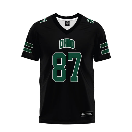 Ohio - NCAA Football : Timothy Boals II - Black Premium Football Jersey-0