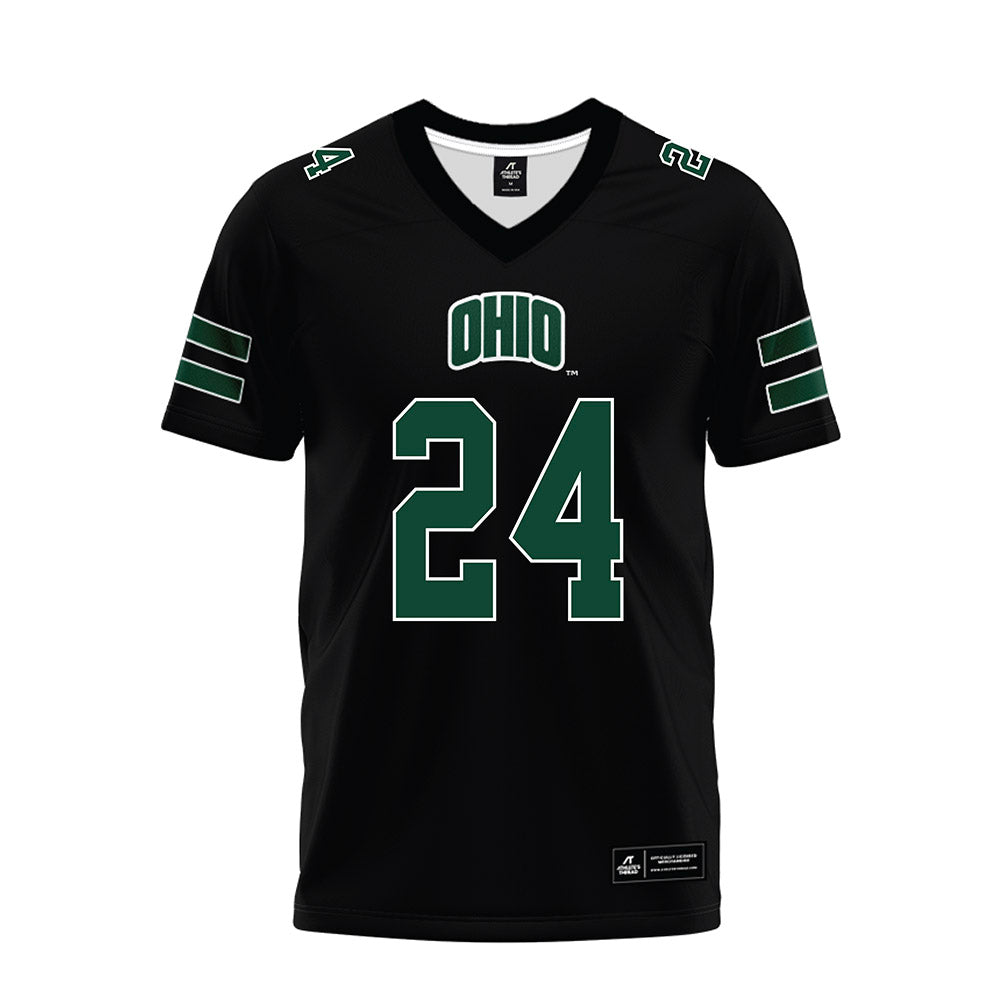 Ohio - NCAA Football : Dj Morton - Black Premium Football Jersey