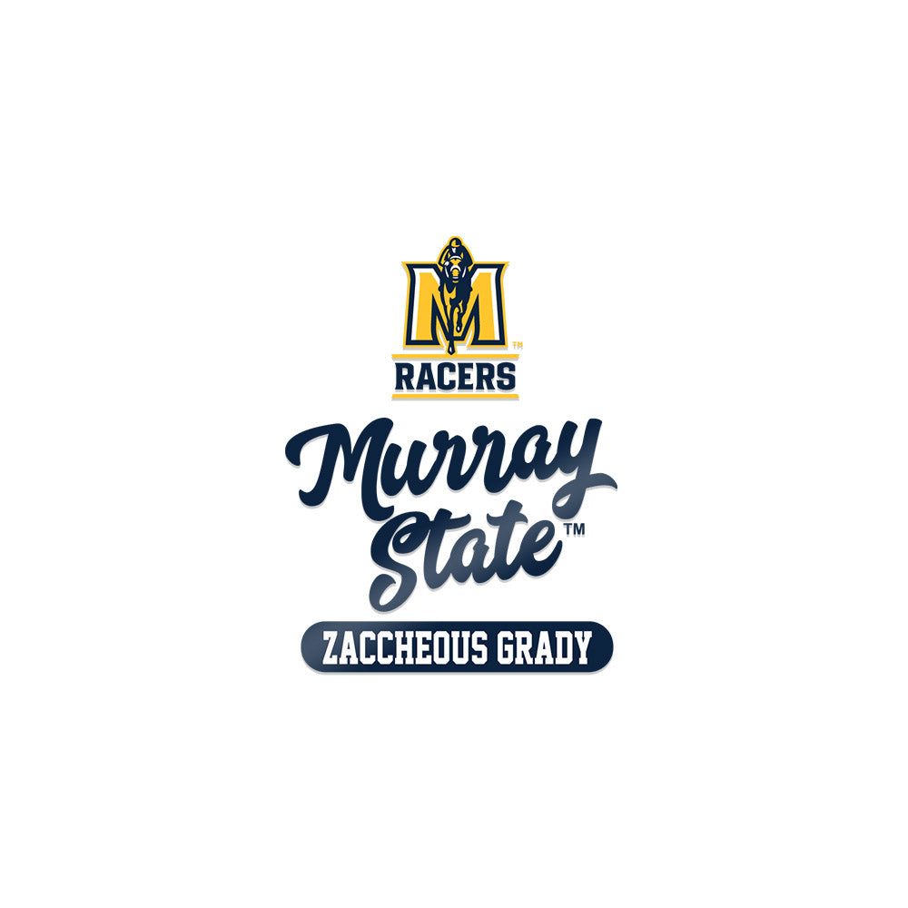 Murray State - NCAA Football : zaccheous grady - Sticker-0