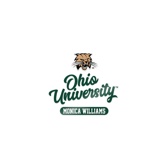 Ohio - NCAA Women's Basketball : Monica Williams - Sticker-0