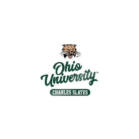 Ohio - NCAA Men's Cross Country : Charles Slates - Sticker-0