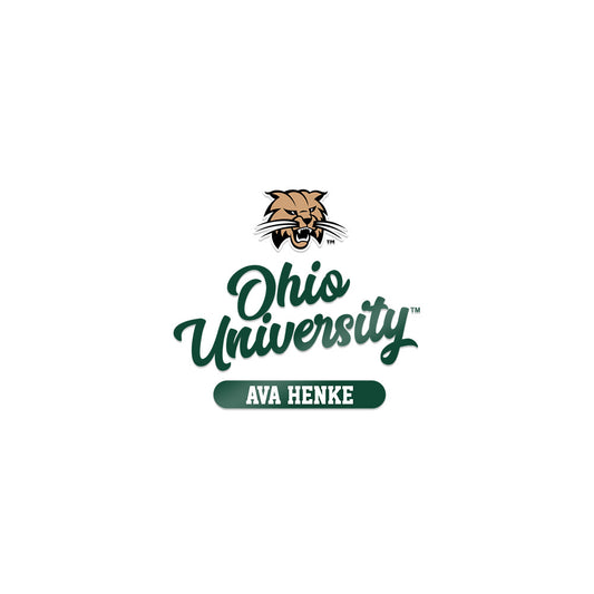 Ohio - NCAA Softball : Ava Henke - Sticker-0