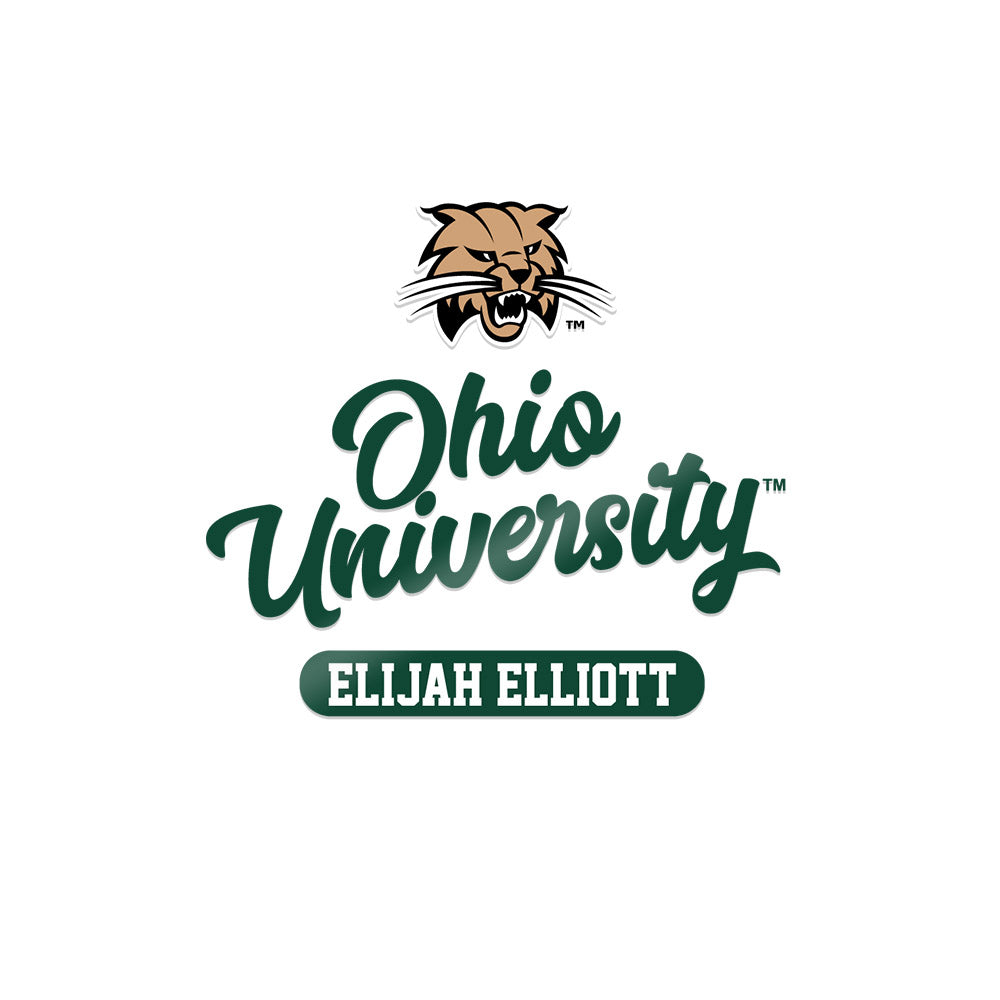 Ohio - NCAA Men's Basketball : Elijah Elliott - Sticker