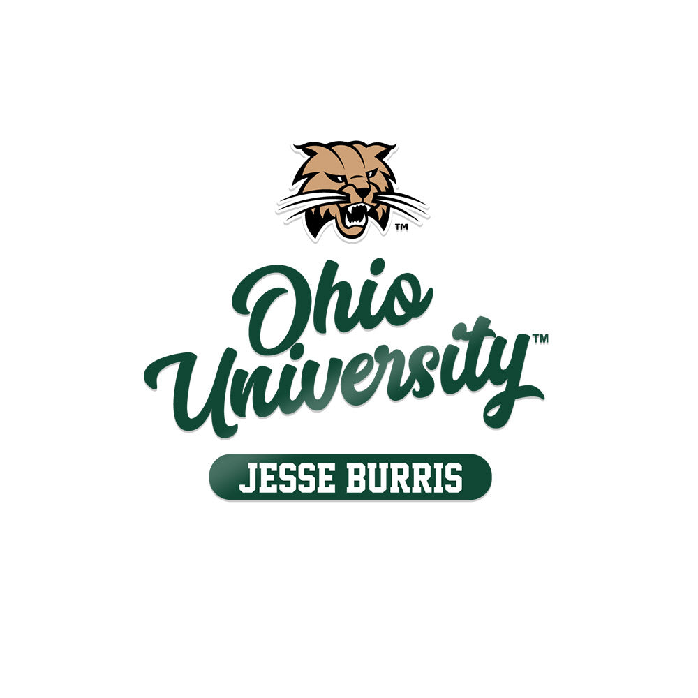 Ohio - NCAA Men's Basketball : Jesse Burris - Sticker