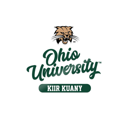 Ohio - NCAA Men's Basketball : Kiir Kuany - Sticker