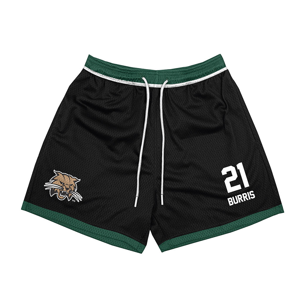 Ohio - NCAA Men's Basketball : Jesse Burris - Black Shorts