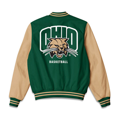 Ohio - NCAA Men's Basketball : JJ Kelly - Bomber Jacket-1