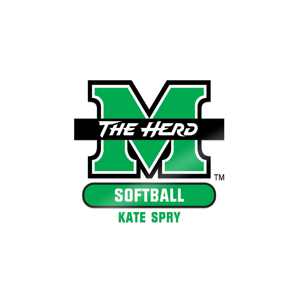 Marshall - NCAA Softball : Kate Spry - Sticker-0