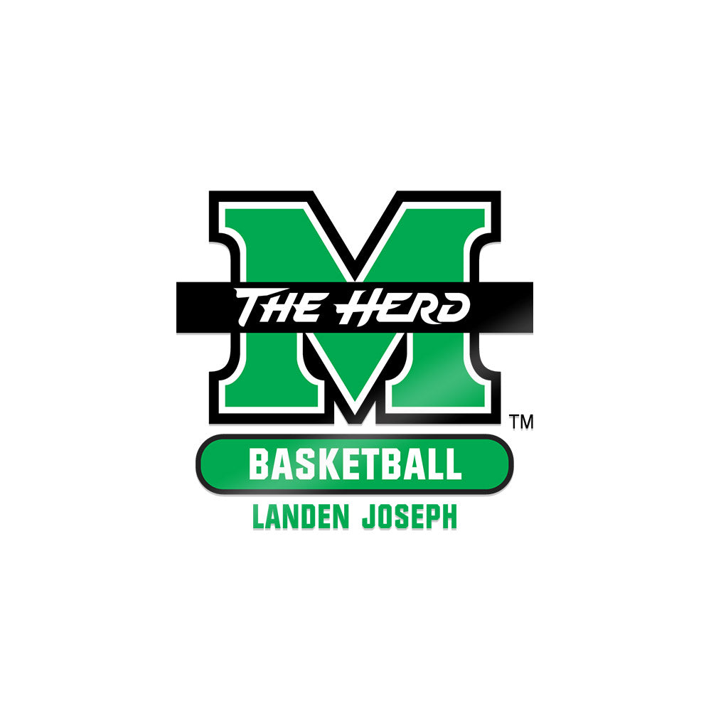 Marshall - NCAA Men's Basketball : Landen Joseph - Sticker-0