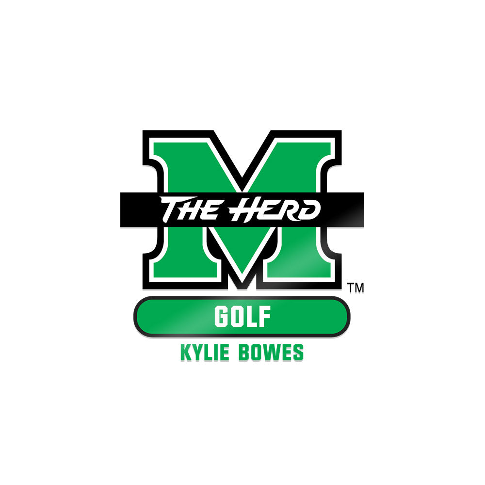 Marshall - NCAA Women's Golf : Kylie Bowes - Sticker-0