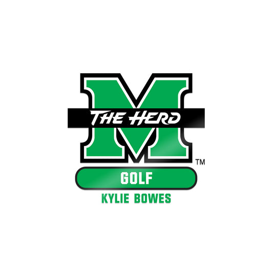 Marshall - NCAA Women's Golf : Kylie Bowes - Sticker-0