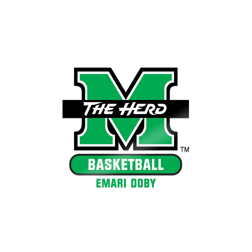 Marshall - NCAA Women's Basketball : Emari Doby - Sticker-0