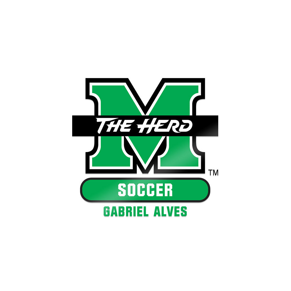 Marshall - NCAA Men's Soccer : Gabriel Alves - Sticker-0