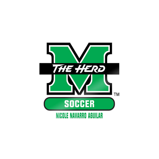 Marshall - NCAA Women's Soccer : Nicole Navarro Aguilar - Sticker-0