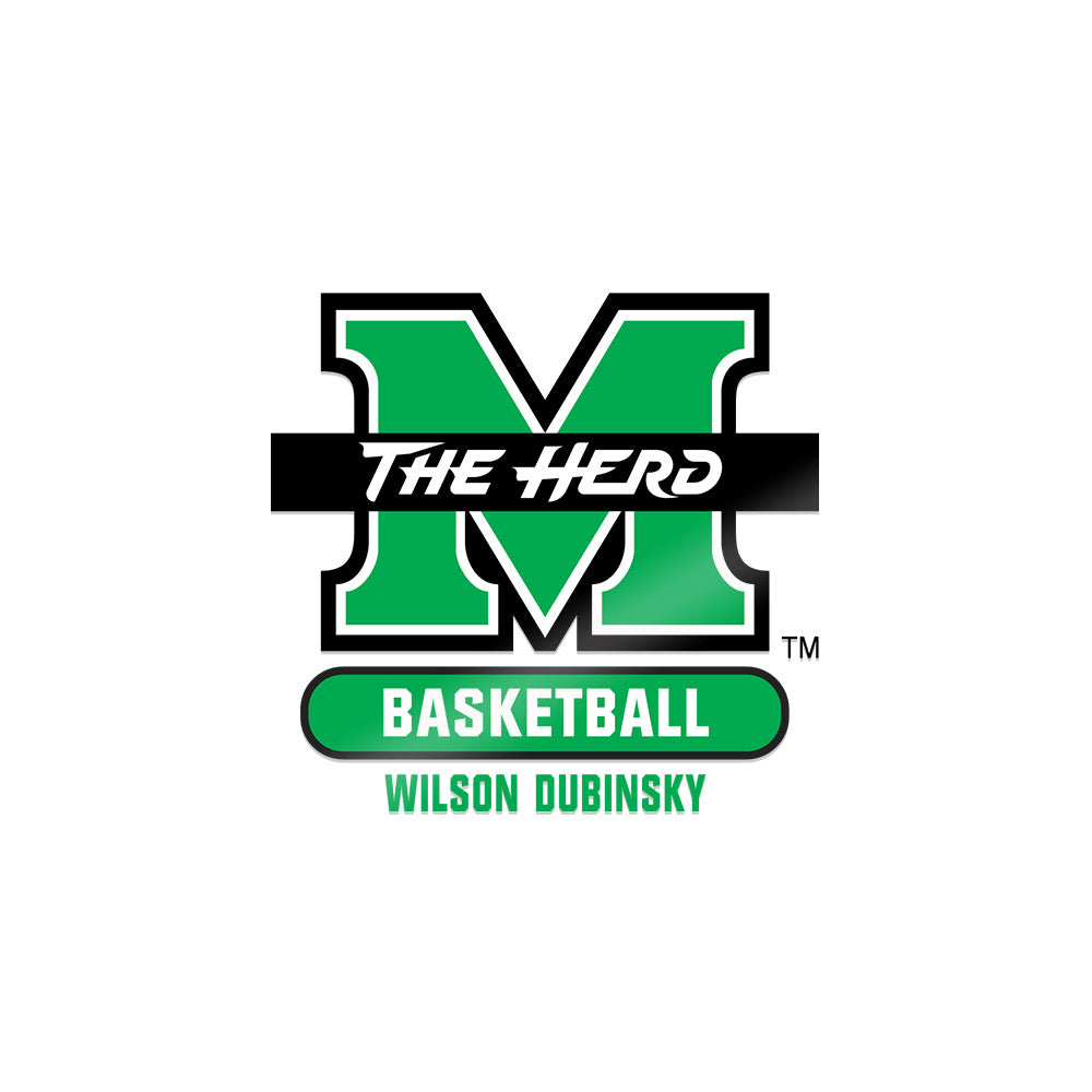Marshall - NCAA Men's Basketball : Wilson Dubinsky - Sticker-0