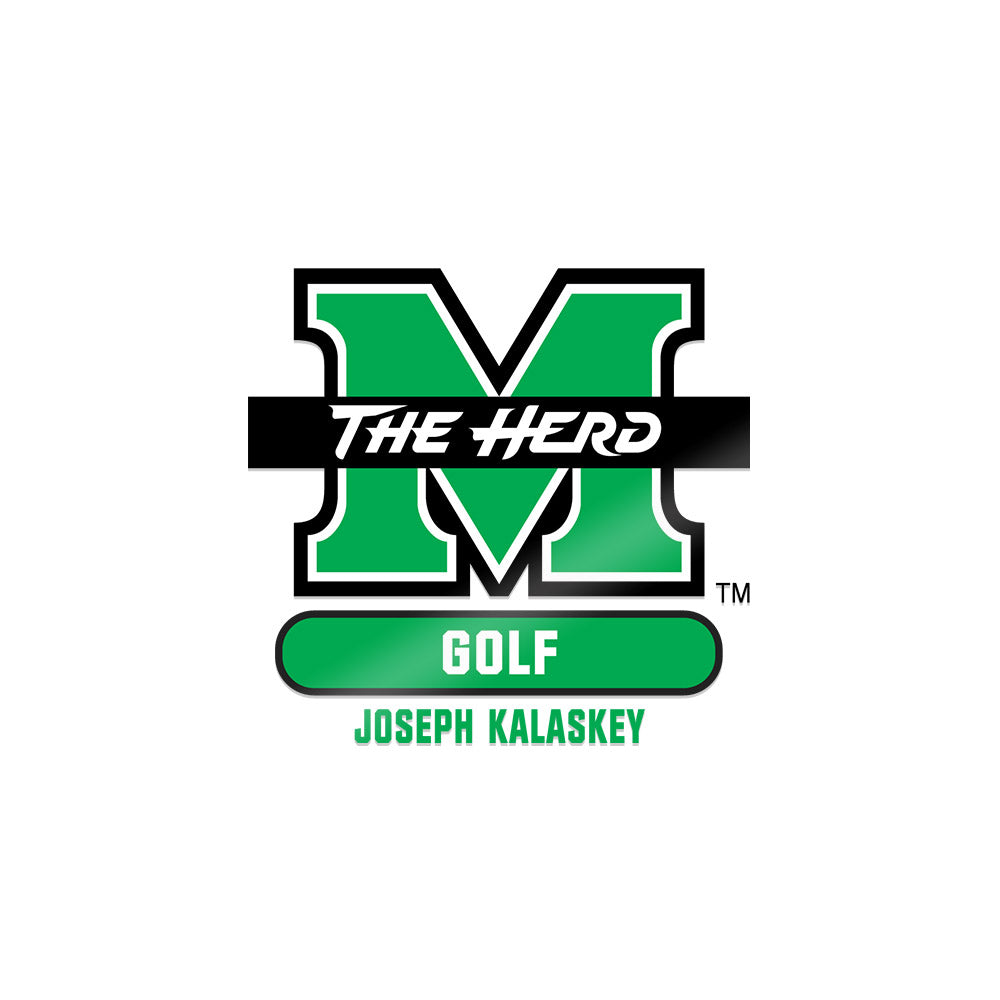 Marshall - NCAA Men's Golf : Joseph Kalaskey - Sticker-0