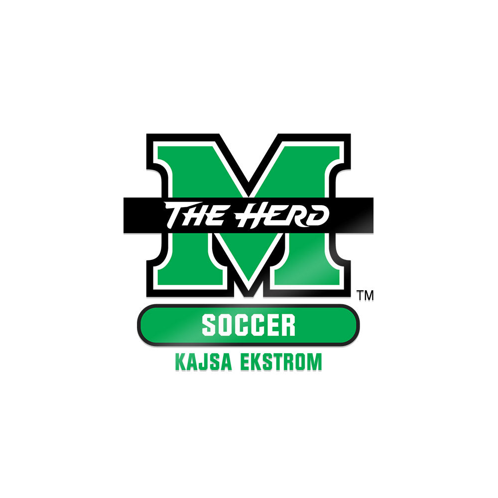 Marshall - NCAA Women's Soccer : Kajsa Ekstrom - Sticker-0