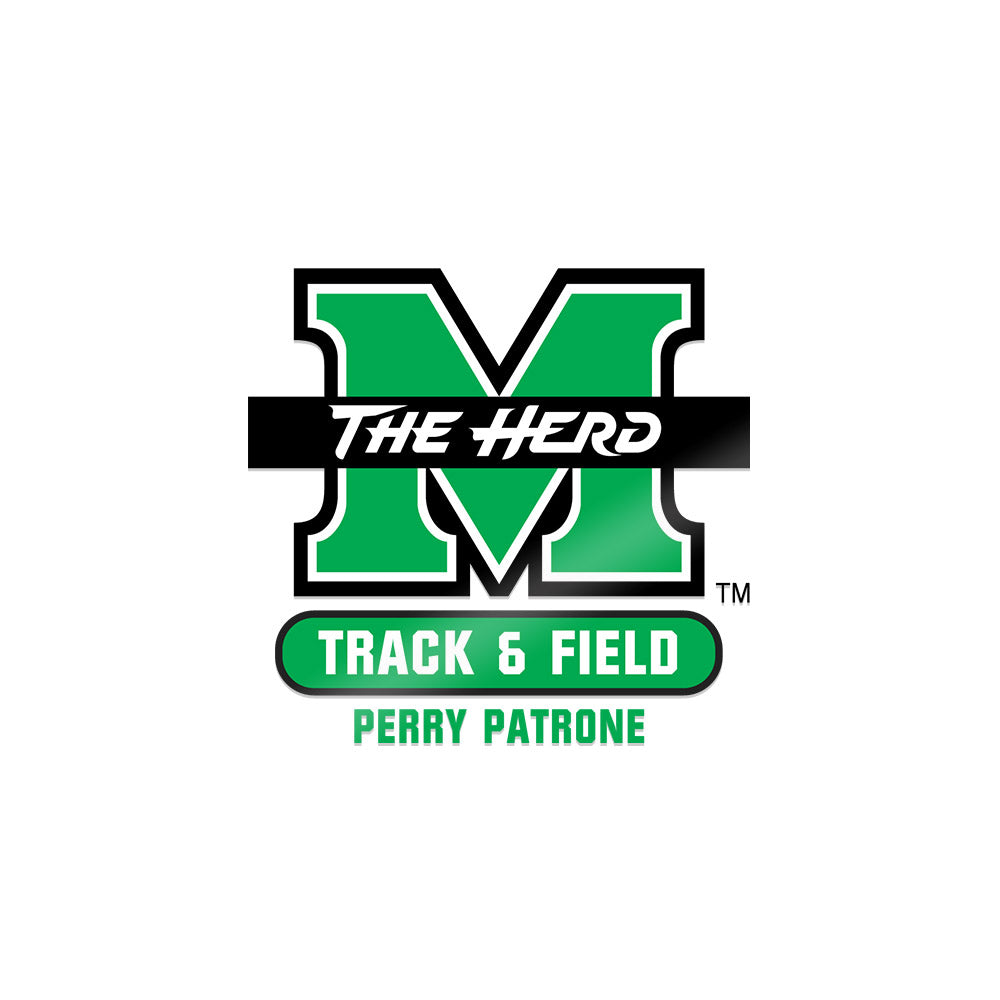 Marshall - NCAA Men's Track & Field : Perry Patrone - Sticker-0