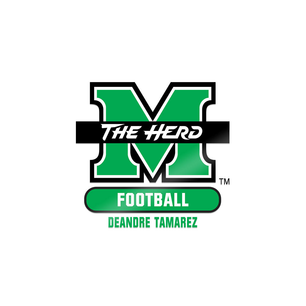 Marshall - NCAA Football : Deandre Tamarez - Sticker-0