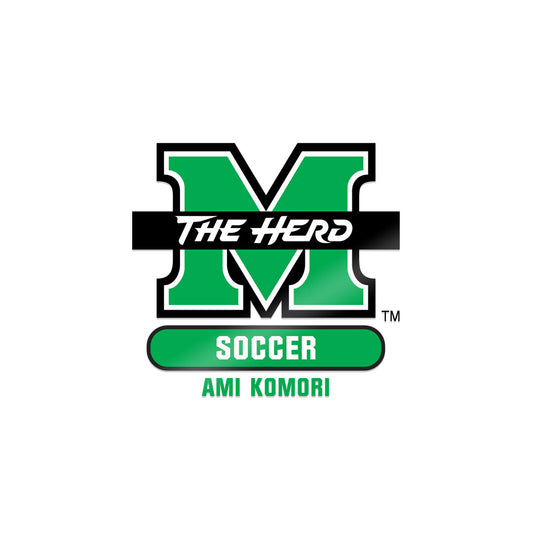 Marshall - NCAA Women's Soccer : Ami Komori - Sticker-0