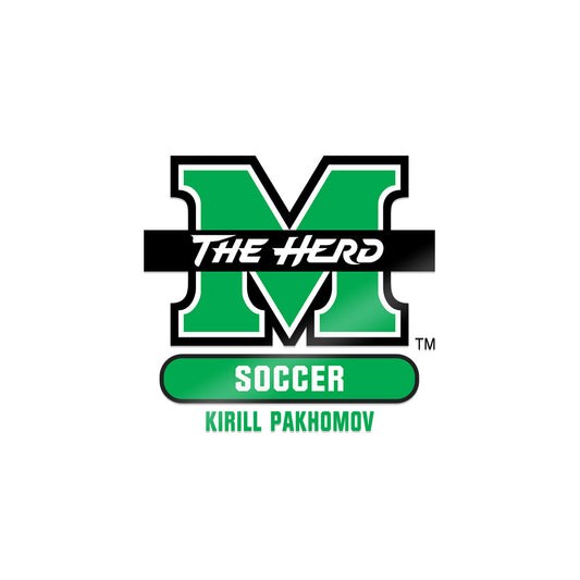 Marshall - NCAA Men's Soccer : Kirill Pakhomov - Sticker-0